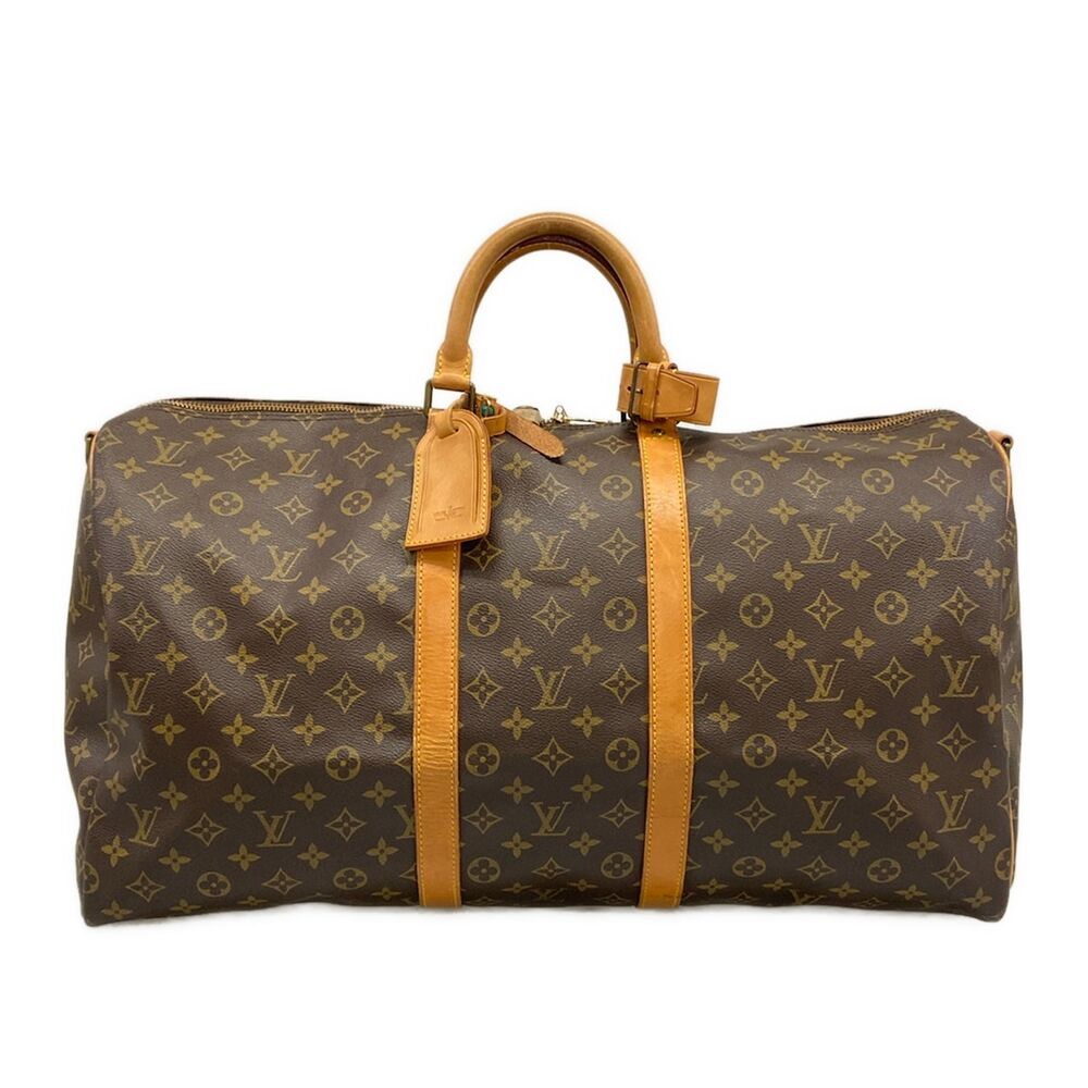 Louis Vuitton Keepall Bandouliere 55 Monogram Boston Bag M41414